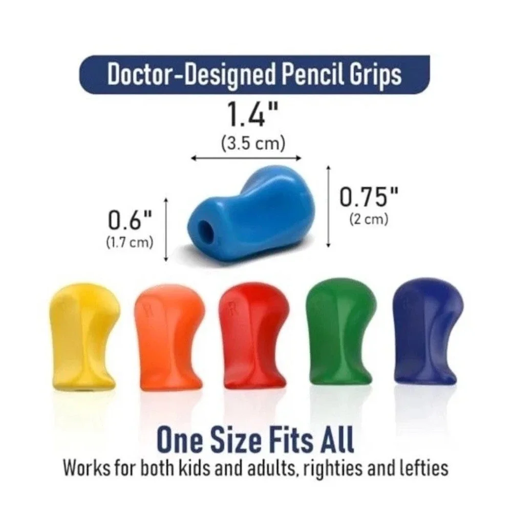 The Pencil Grip Original Pencil Grippers 14 Pc, Improves‎ Kids Handwriting,